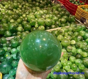 Quả Cầu Đá Thạch Anh Xanh - Xanh Fluorite