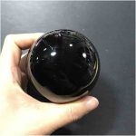 Quả Cầu Đá Thạch Anh Đen