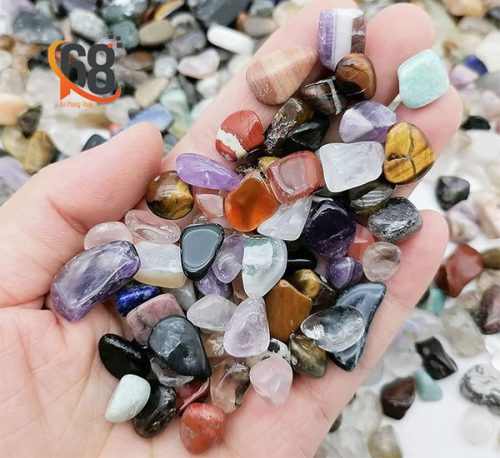 Đá Thạch Anh Vụn Ngũ Sắc