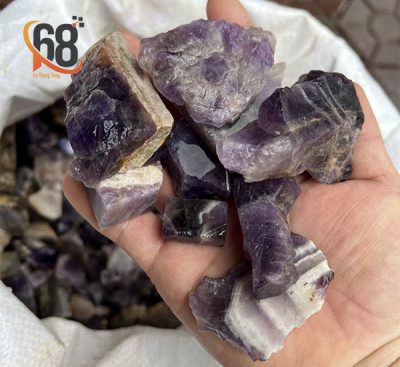 Đá Thạch Anh Vụn Tím