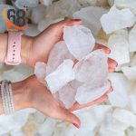 Đá Thạch Anh Vụn Trắng