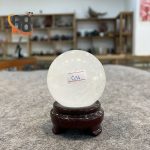 Quả Cầu Đá Thạch Anh Trắng