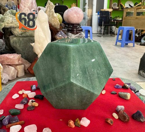 Quả Cầu Bi Giác Thạch Anh Xanh 3.56kg