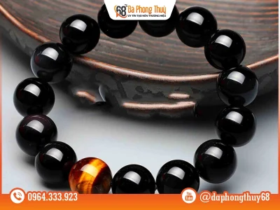 Vòng Đá Thạch Anh Đen