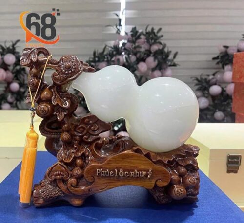 Tác Phẩm Hồ Lô Đá Ngọc Trắng