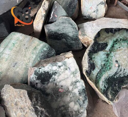 Ngọc Cẩm Thạch Jade Dạng Thô