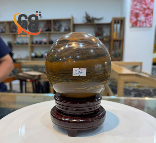 Quả Cầu Đá Thạch Anh Mắt Hổ 3.07kg