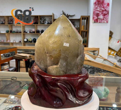 Trụ Đá Thạch Anh Vàng 10.6kg