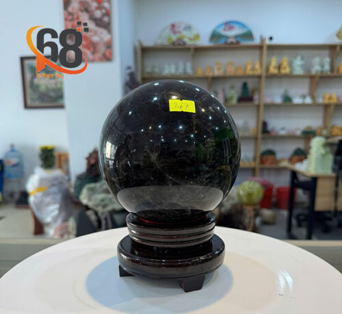 Quả Cầu Đá Thạch Anh Đen 3.67kg