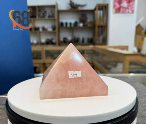 Kim Tự Tháp Thạch Anh Hồng 1.44kg