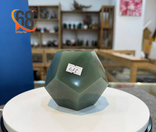 Quả Cầu Đá Bi Giác Thạch Anh Xanh 1.33kg