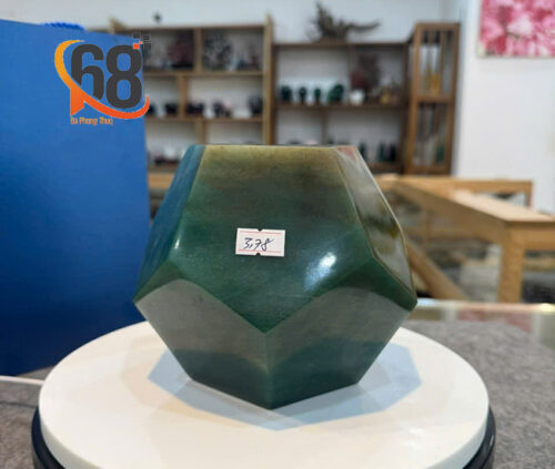 Quả Cầu Bi Giác Thạch Anh Xanh 3.78kg