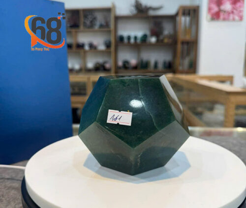 Quả Cầu Bi Giác Đá Thạch Anh Xanh 1.61kg