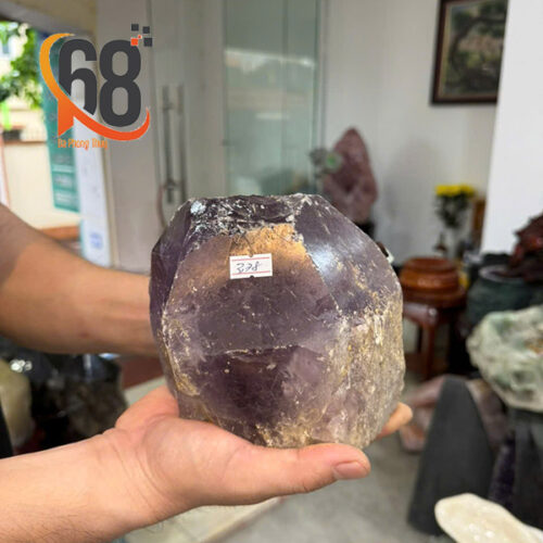 Khối Tinh Thể Thạch Anh Tím 3.78kg