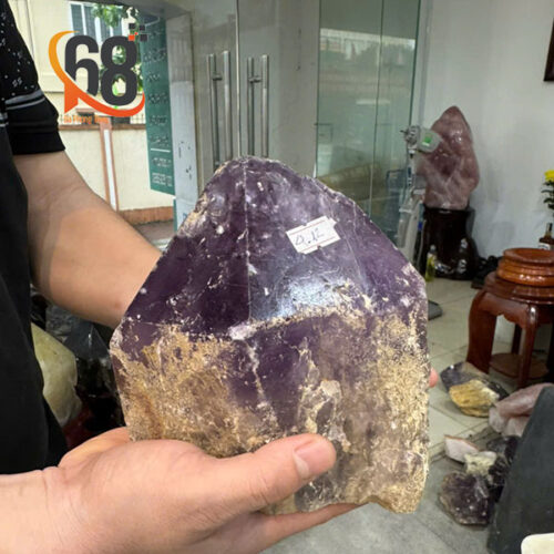 Khối Tinh Thể Thạch Anh Tím 4.12kg