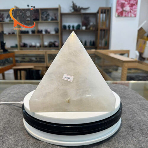 Kim Tự Tháp Đá Thạch Anh Trắng 5.64kg