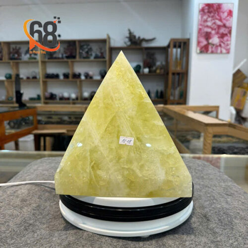 Kim Tự Tháp Đá Thạch Anh Vàng 10.08kg