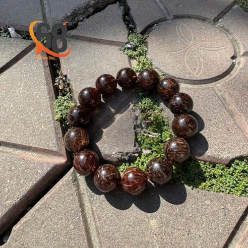 Vòng Thạch Anh Tóc Nâu Size 17mm