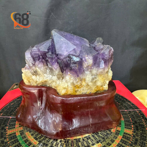 Mảnh Đá Thạch Anh Tím 2.1kg