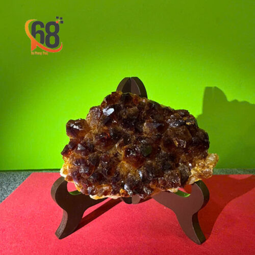 Mảnh Tinh Thể Thạch Anh Vàng Khói 0.63kg