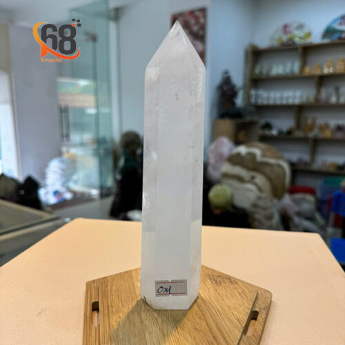 Trụ Thạch Anh Trắng Trong 0.4kg