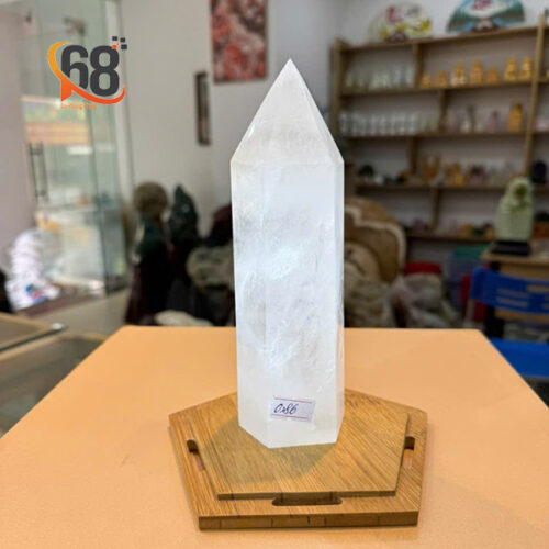 Trụ Thạch Anh Trắng Trong 0.86kg