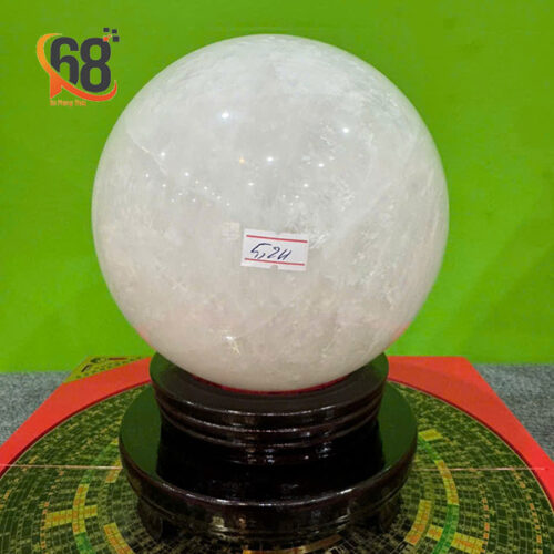 Quả Cầu Thạch Anh Trắng 5.24kg