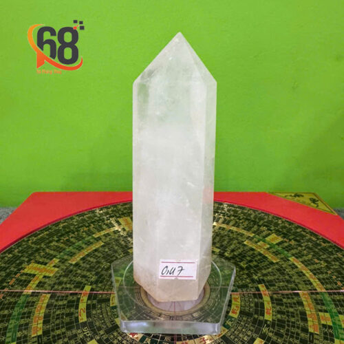 Trụ Đá Thạch Anh Trắng 0.47kg