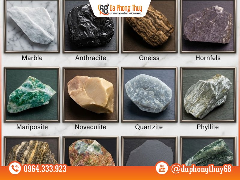 Chọn loại đá theo mục tiêu và màu sắc Chọn loại đá theo mục tiêu và màu sắc