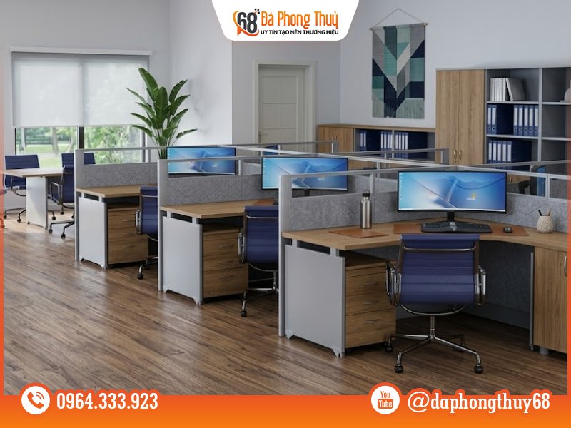 Bố trí theo từng không gian làm việc - Trong không gian phòng Bố trí theo từng không gian làm việc - Trong không gian phòng