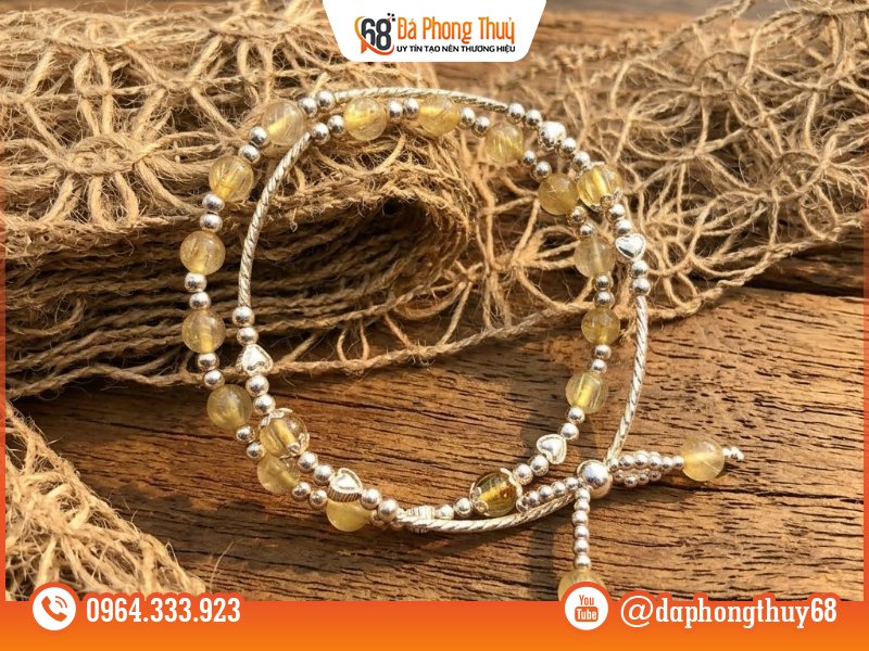 Vòng thạch anh kết hợp vàng bạc là gì