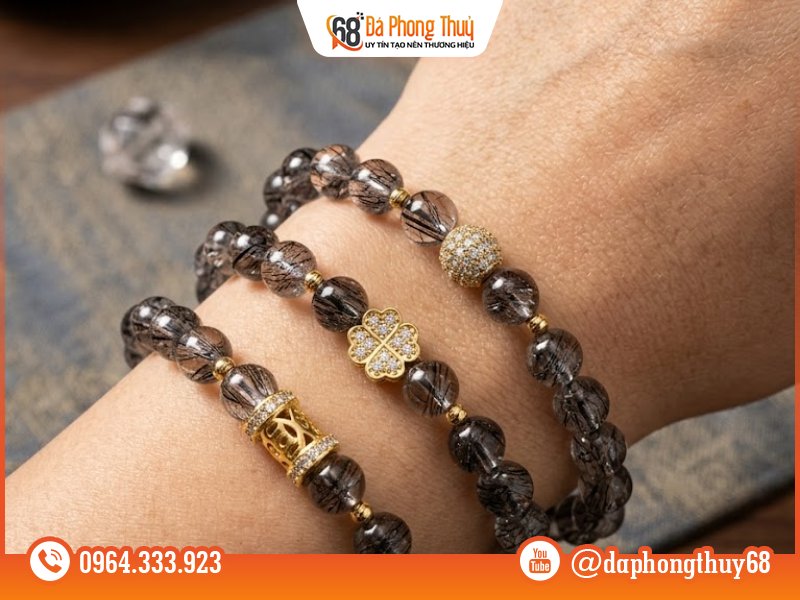 Các size vòng tay đá thạch anh phổ biến cho nam và nữ