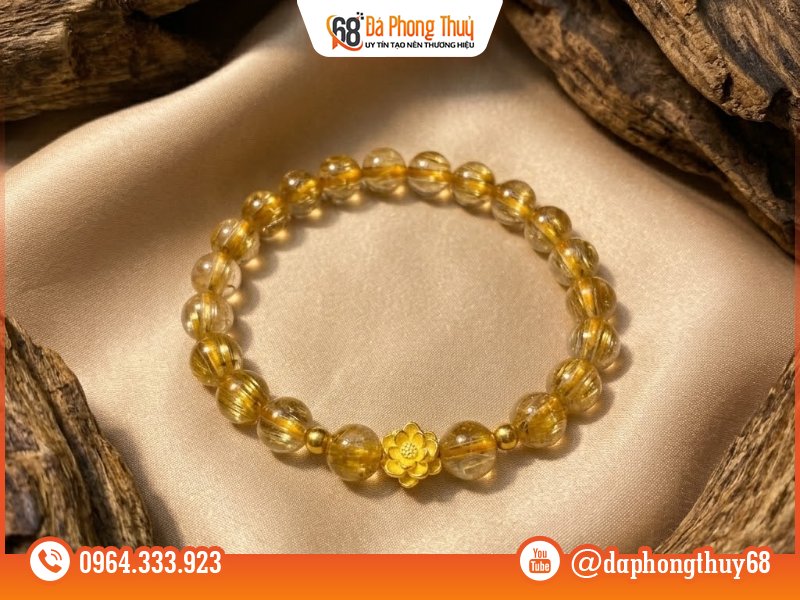 Cách mix charm phong thủy với vòng tay đá thạch anh