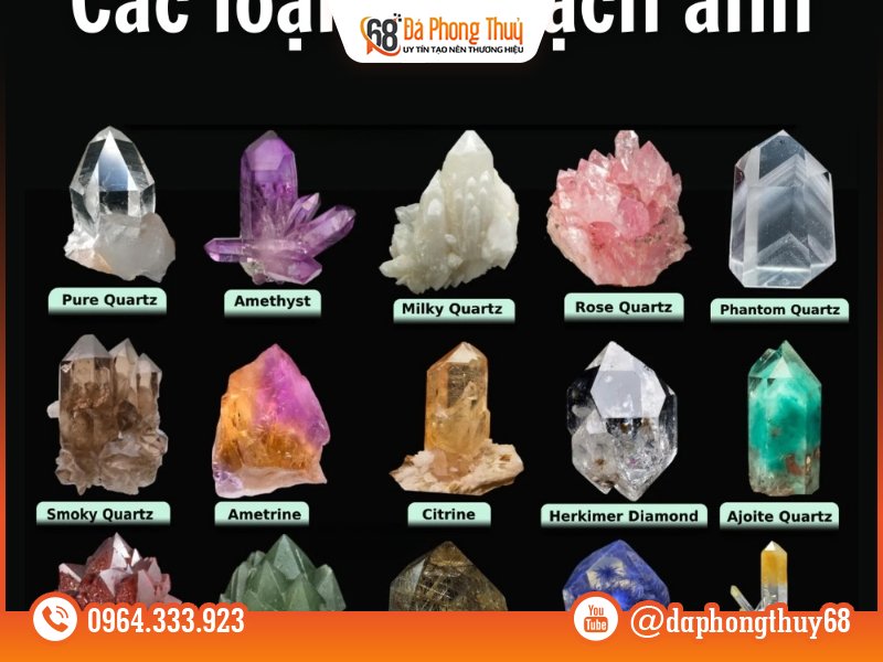 Các vật phẩm phong thủy thường kết hợp với đá thạch anh vụn Các vật phẩm phong thủy thường kết hợp với đá thạch anh vụn