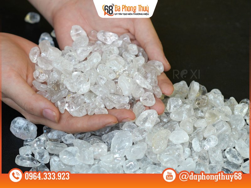 Các loại đá thạch anh vụn rải nền phân theo ngũ hành