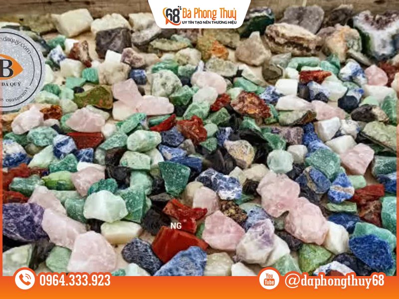 Màu đá thạch anh vụn nào hợp mệnh?