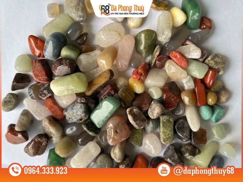 Nên chọn loại đá thạch anh vụn nào? - Đá vụn mix màu