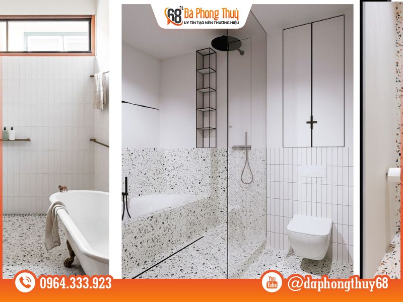 Có nên đặt đá thạch anh trong toilet? - Đá thạch anh vụn hỗ trợ gì cho không gian?