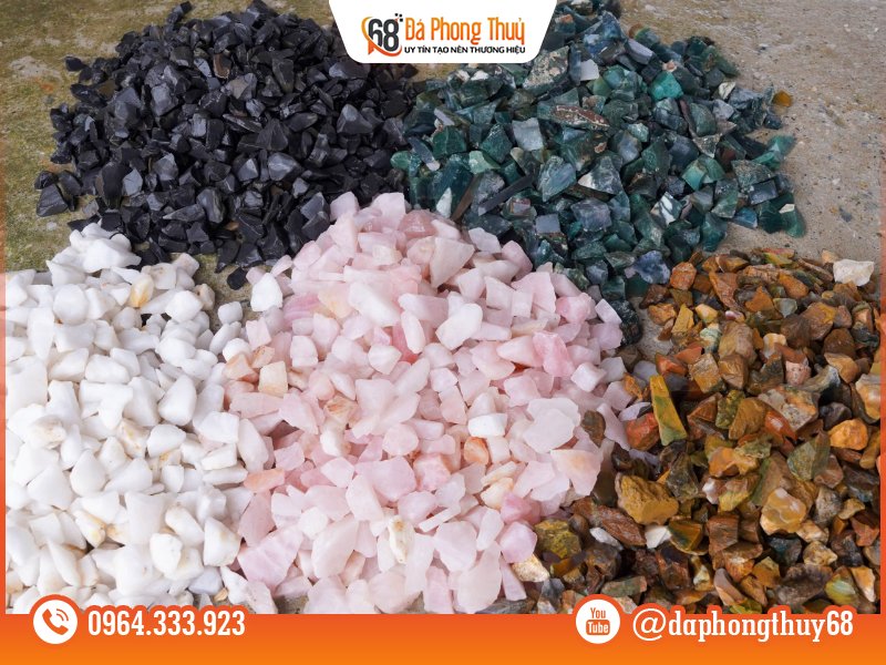 Nên chọn loại thạch anh vụn nào bỏ vào ví?