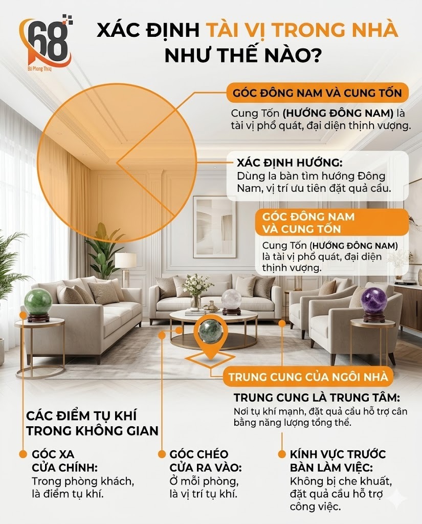 Xác định tài vị trong nhà như thế nào? Xác định tài vị trong nhà như thế nào?