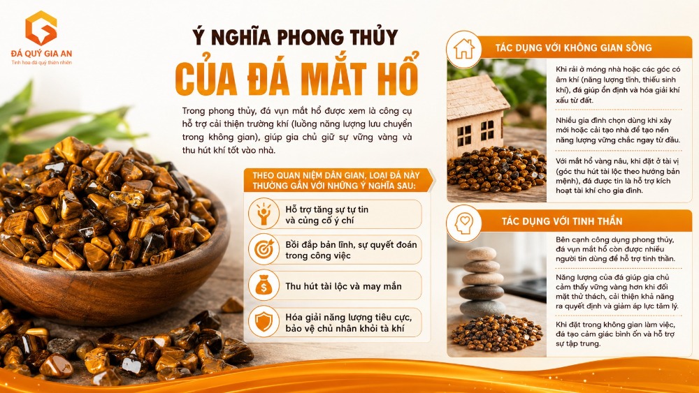 Ý nghĩa phong thủy của đá mắt hổ