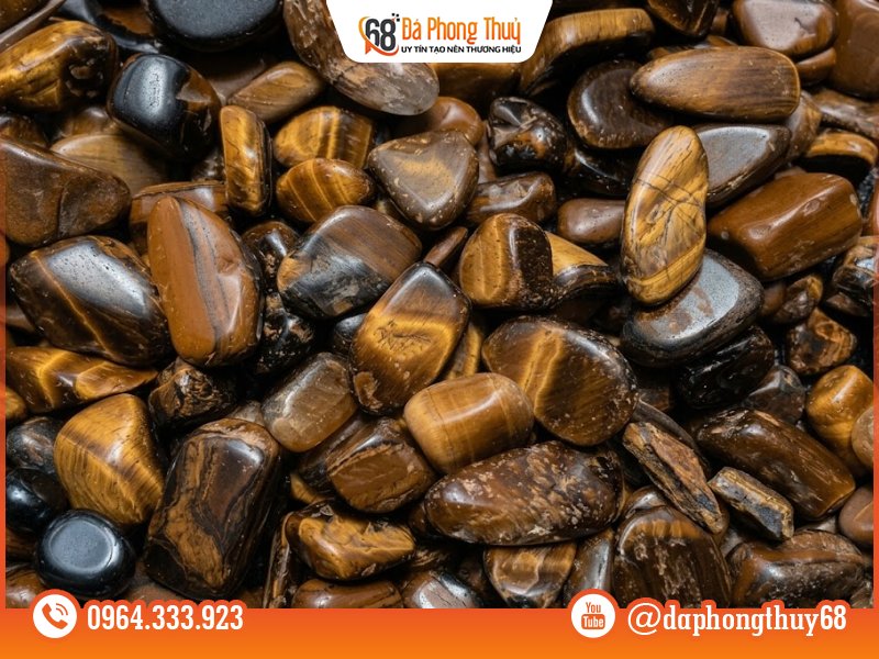 Các loại đá mắt hổ phổ biến - Đá mắt hổ vàng đỏ
