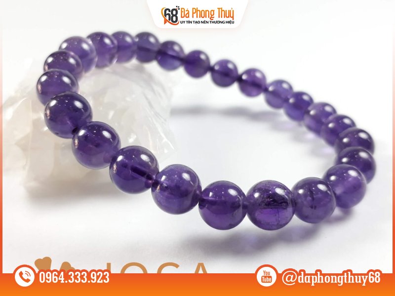 Ý nghĩa phong thủy của đá thạch anh tím