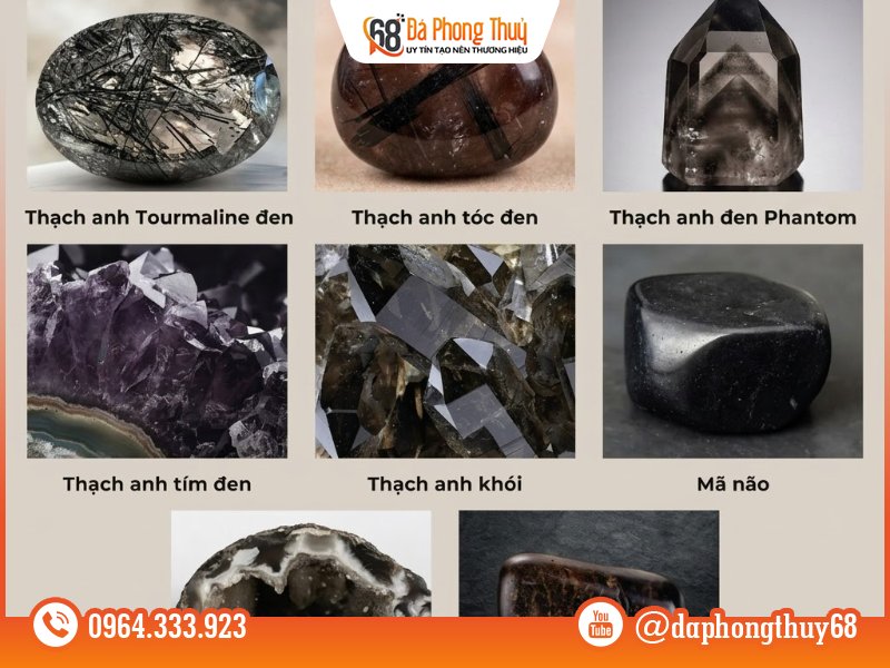 Cách nhận biết đá thạch anh đen thật giả - Dấu hiệu nhận biết bằng mắt thường