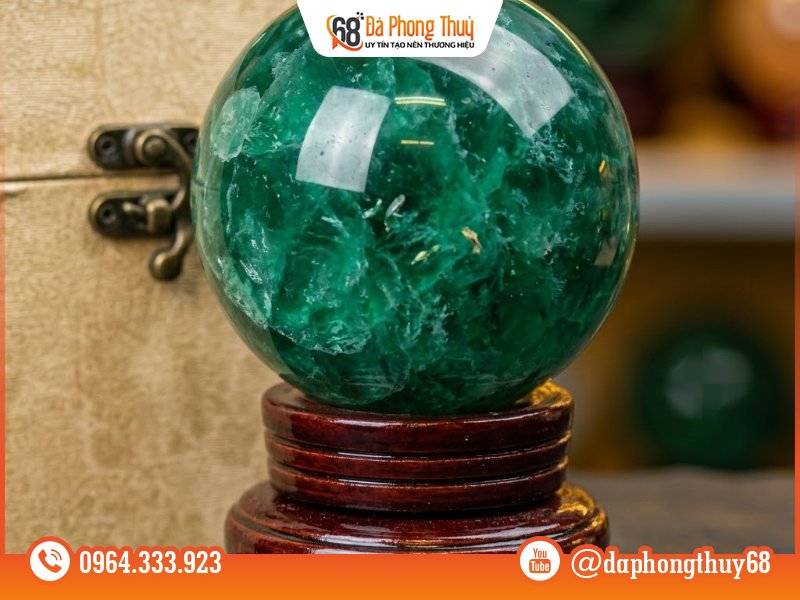 Ý nghĩa phong thủy của quả cầu fluorite xanh - Cân bằng cảm xúc
