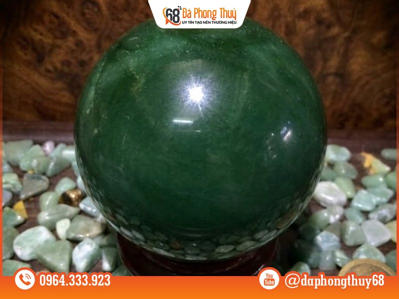 Các loại quả cầu hợp mệnh Mộc - Quả cầu aventurine