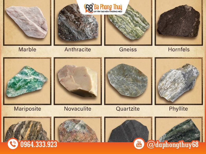 Các loại đá chế tác phổ biến - Thạch anh khói và các loại đá tối màu