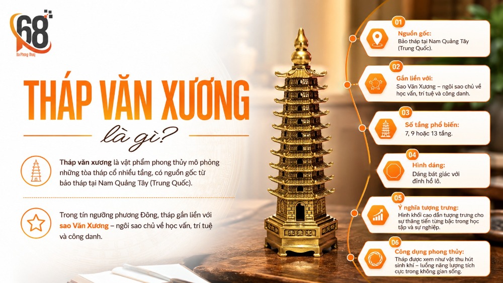 Tháp văn xương là gì?