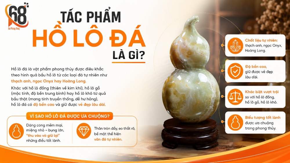 Tác phẩm hồ lô đá là gì?