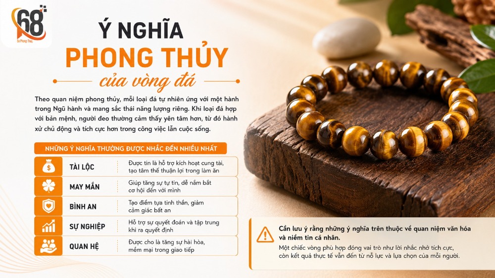 Ý nghĩa phong thủy của vòng đá Ý nghĩa phong thủy của vòng đá